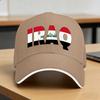 Iraq Flag Logo Casual Baseball Cap Summer Trucker Hat Sun Visor Kpop Rock Hip Hop Hats Unisex Women Fitted Retro Baseball Caps