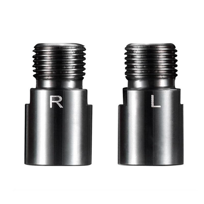 

1 пара стальных или титановых удлинителей велосипедных педалей, проставки для велосипедных педалей для Mtb Road, адаптеры для велосипедных педалей 9/16 дюймов, проставки, детали велосипеда