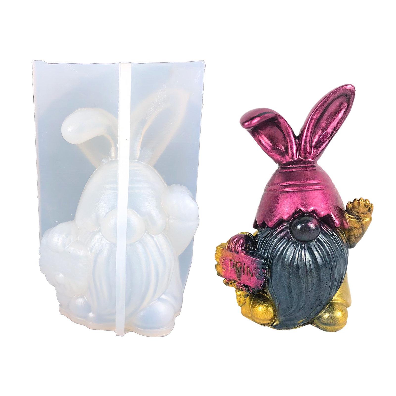 

Silicone Figurine Molds Craft Moulds Candle Mold Hand-Making Soap Supplies Dwarf Shape Silicone Material for Hand-Making 1