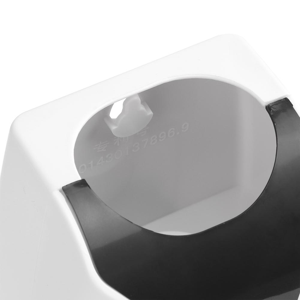 Wall Mounted Toothbrush Toothpaste Holder Automatic Toothpaste Dispenser Squeezer for Family Washroom BathroomBlack