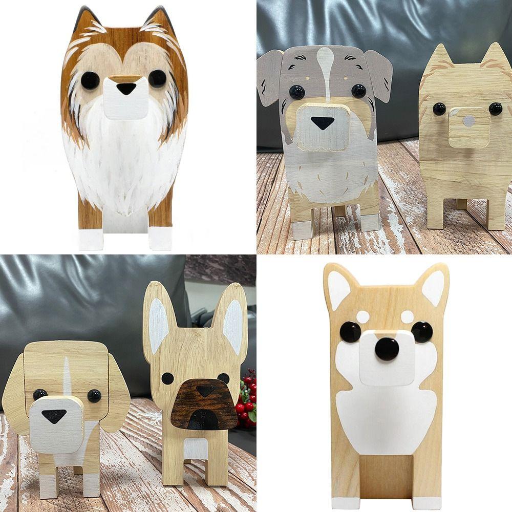 

Животные Творческий дом Офис Солнцезащитные очки Деревянная стойка Очки Держатель Очки Дисплей Стойка для дисплея