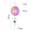 Gradient Color Wind Spinner Stabilizer Gazing Ball Spiral Tail Tree Of Life Wind Chimes Catcher Pendant Garden Hanging Decor Quality