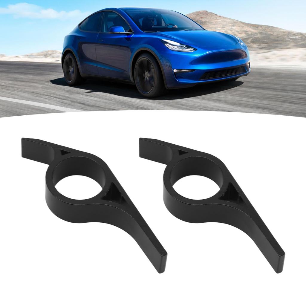 2 Pcs Hitch Cover Pry Bar Set Aluminium Alloy Removal Tools Replacement for  Model 3 Y 2021 to 