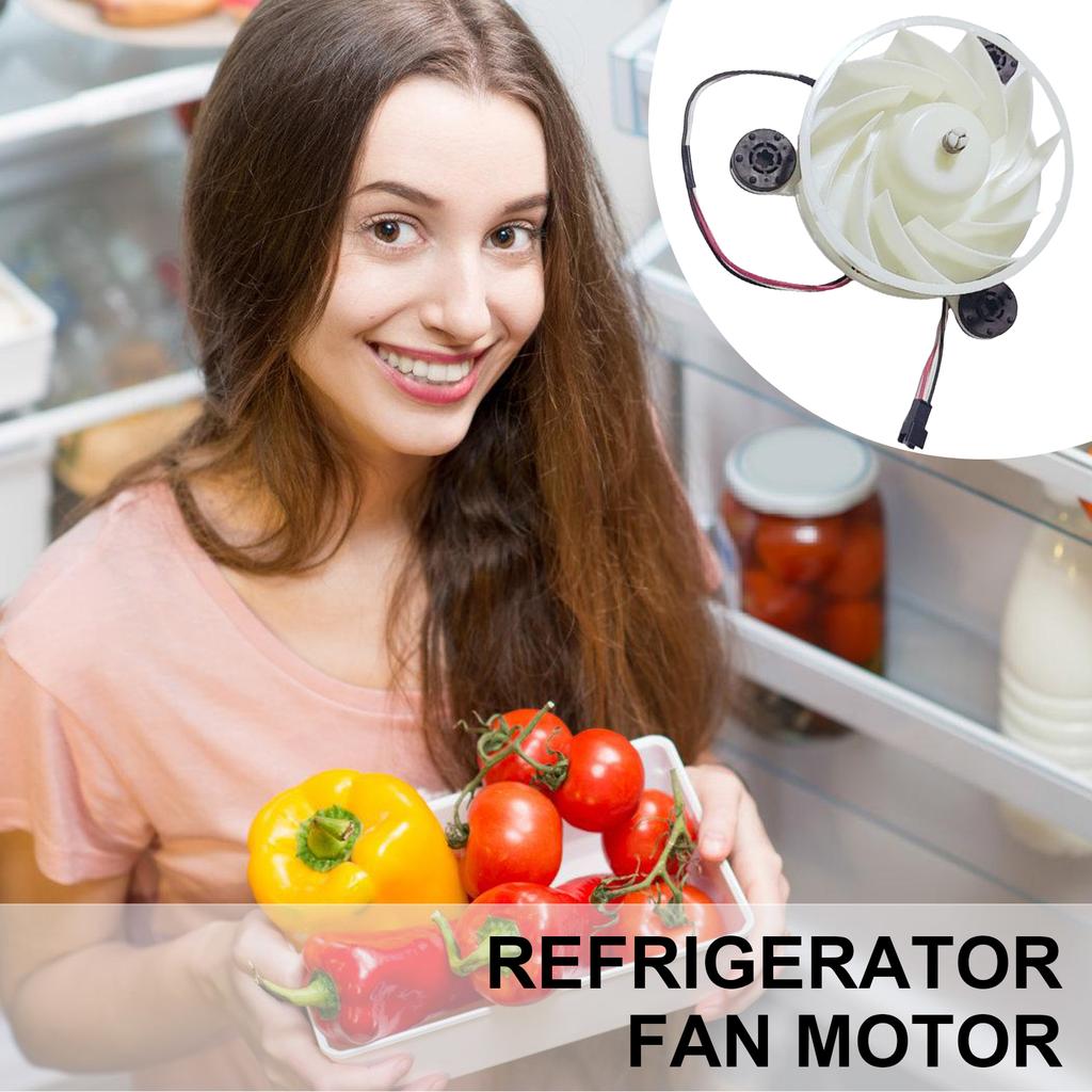 Multifuntional Refrigerator Fan Motor Evaporator Fan Motor Replacement Motor Fridge Motor Suitable for Various Models