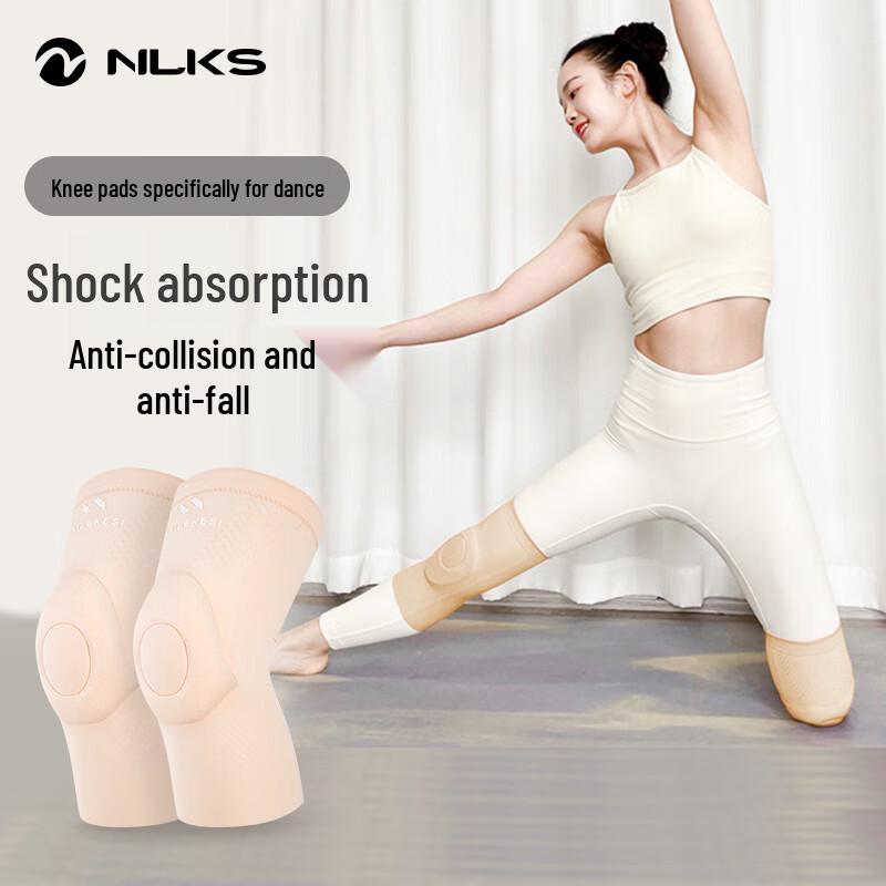 NAILEKESI Professional Dance Knee Pads Small