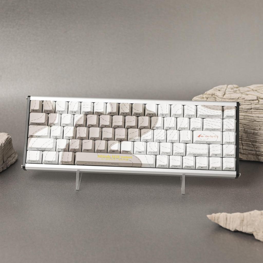 MechLands AJAZZ ALUX68 HE Aluminum Gaming Keyboard with Rapid Trigger Magnetic Switch Wired Hall Effect Keyboard 8K Polling Rate Latency RGB Backlight