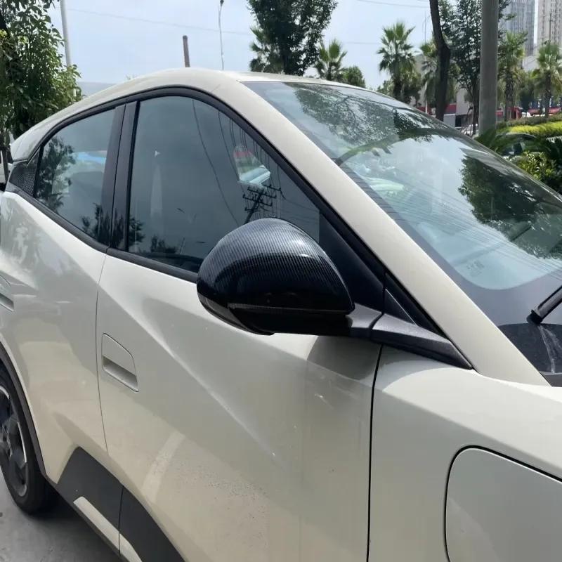 LHD RHD For BYD Seagull 2024 ABS Car Rearview Mirror Cover Rear View Mirror Decorative Shell Exterior Sticker Accessories