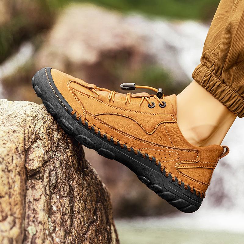 38-46 Pantofi Retro de Timp Liber pentru Bărbați Pantofi Casual Mărimi Mari Piele Talpă de Cauciuc Lucrați Manual Pantofi de Piele pentru Bărbați