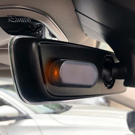 Varovná kontrolka solárního napájení automobilu Simulovaná fiktivní výstražná kontrolka LED proti krádeži Blikající bezpečnostní kontrolka Kontrolka proti krádeži automobilu s nabíjením USB