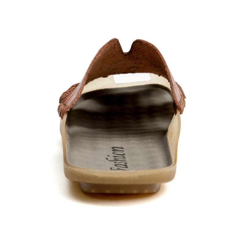 Genuine Leather Men Beach Slippers Plus Size Home Sandals Summer Beach Sandals Outdoor Casual Walking Beach Flip Flops Men Shoes