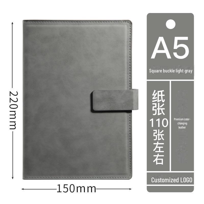 Customized A5 Thickened Notepad with Creative Buckle and Logo for Business