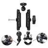 Motorcycle Handlebar Mount Mirror Holder Bicycle Mount For GoPro 13 12 11 10 9 Insta360 SJCAM DJI Osmo Action Camera Accessories
