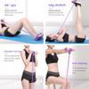 6-tube Resistance Band Multi Function Tension Rope Fitness Bands 6-tube Elastic Yoga Pedal Puller for Sports Exercises at Gym