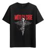 Tshirt Muscle Freaks Motley Crüe Serpiente Estilo Suelto Y