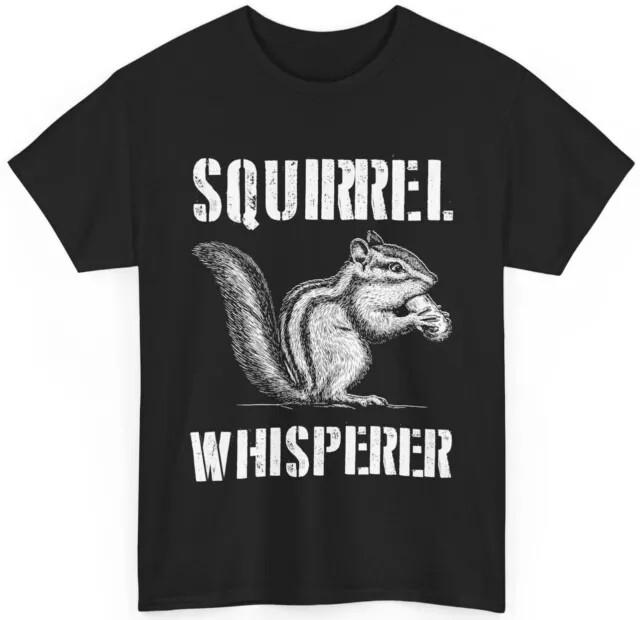 

Squirrel Shirt Squirrel Whisperer Animals Rodents Squirrels Lover Women Men Tee Unisex T-Shirt XXXL