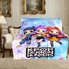 Coperta Cacciatori di Demoni Kpop, San Valentino, Halloween, Regalo per il Giorno del Ringraziamento, Coperta per la Casa per Letto e Divano