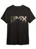 DMX Printed T-Shirt Men's Letter Short Sleeve, Round Neck T-Shirt Men Fashion Top Four Seasons Vintage T-Shirt Men
