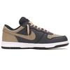 Nike Big Abrasion Resistant Breathable Low top Skateboard Shoes Men's Brown Black 355152-016(Team804-SBOX)