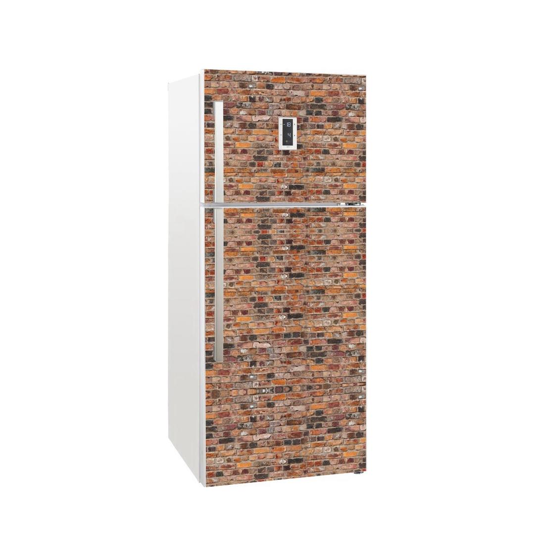 

23tyle красивые пейзажи наклейки на холодильник крышка холодильника дверная виниловая самоклеящаяся кухонная мебель Декор обертка наклейка для морозильной камеры DIY 40x120cm