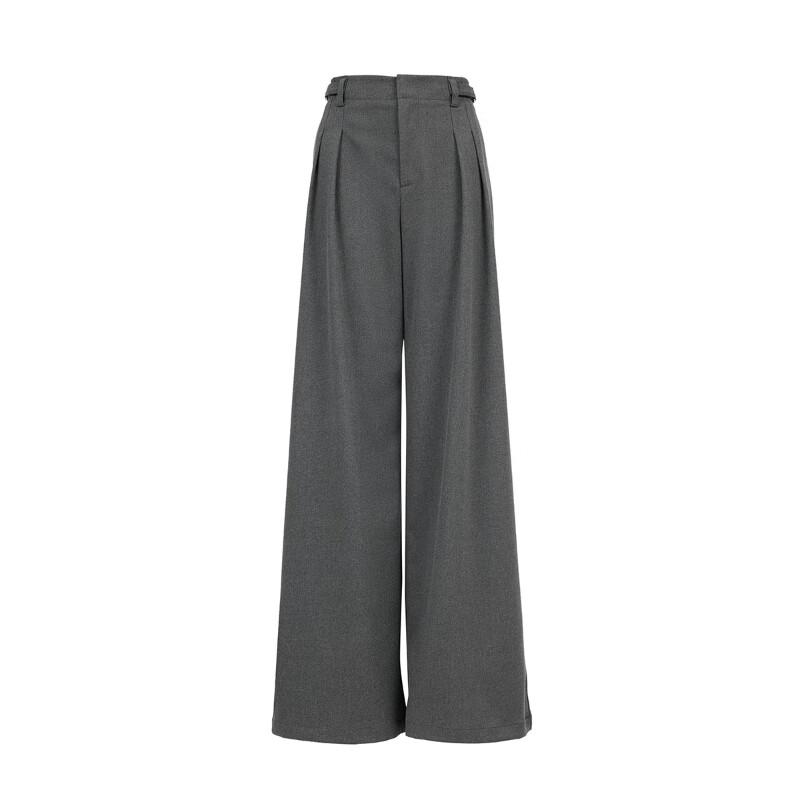 VEROMODA Women's Pleated Straight Leg Trousers