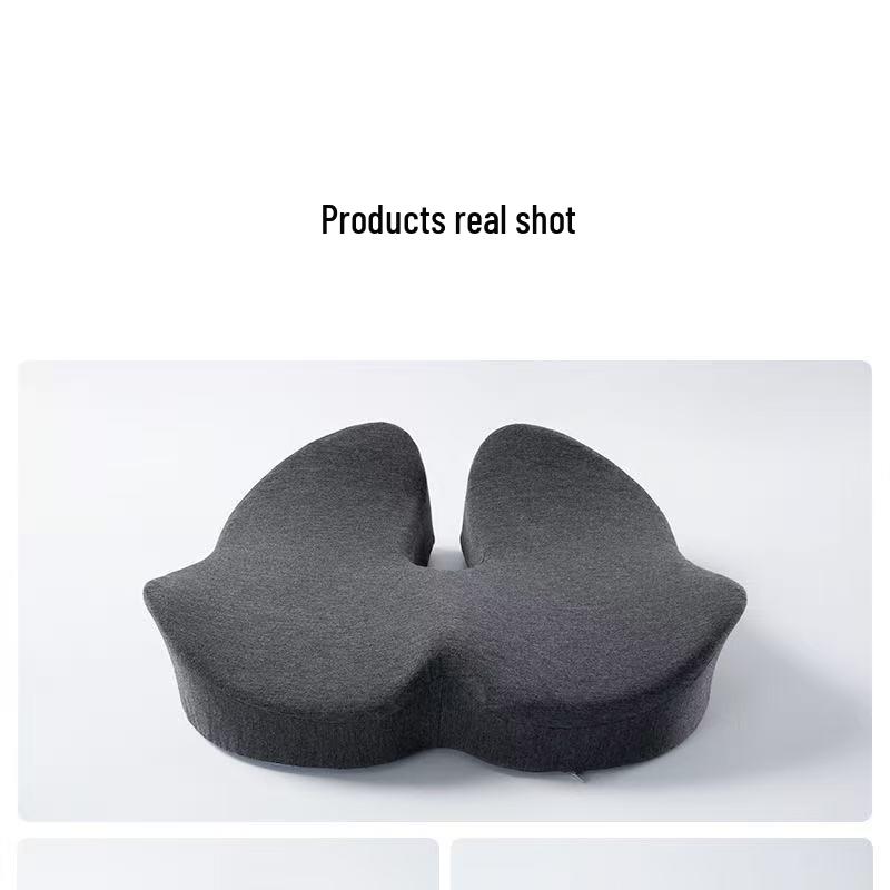 Breathable Universal Memory Foam Seat Cushion - All-Season Office Chair Pad