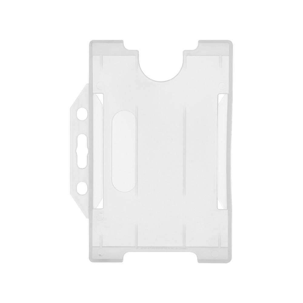 

Unisex Hard Plastic Office School Protector Cover ID Business Case Badge ID Card Pouch Name Card Card Sleeve Work Card Holders
