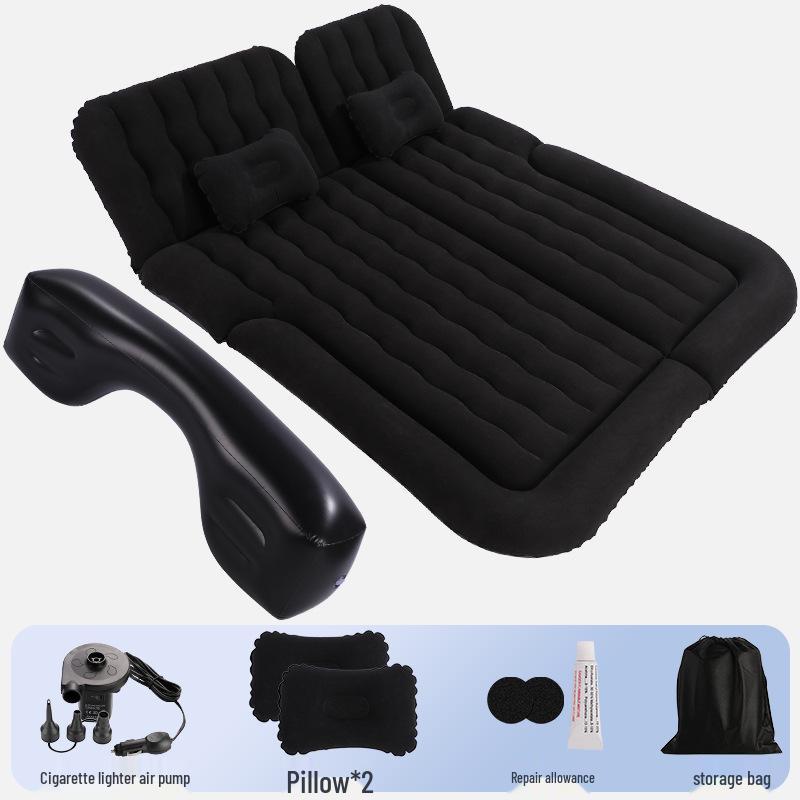 SUV Rear Seat Inflatable Mattress: Travel Bed for Self-Driving Tours and Off-Road Vehicles