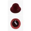 Helen Kaminski Hat51145 Ww Mariko Wild Black Berry Warm Red Wool Felt Cloche Bucket Hat
