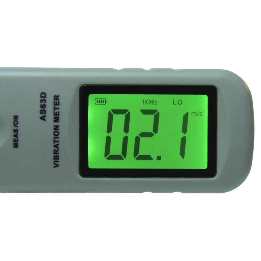 Vibration Meter Tester Gauge Analyzer Measure Precision Sensitivity Accelerometer AS63D
