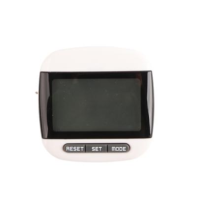 Přesný krokoměr Přenosný pedometr s LCD displejem pro jogging, turistiku, běh, chůzi Černý