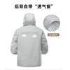 Sunscreen Tops Men's Outdoor Antibacterial Light and Breathable Sunscreen Clothes Women's UV-proof Overalls Customized
