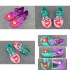 Neue Mini Melissa Meerjungfrauen-Sandalen für Mädchen, Prinzessinnen-Babyschuhe, in US-Größe 813