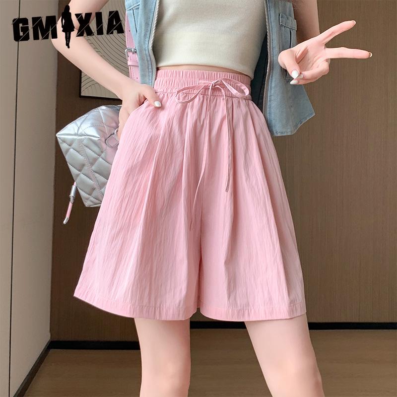 

GMXIA Women s Fashion Casual Summer Spring Shorts XL троянди рожеві кольору
