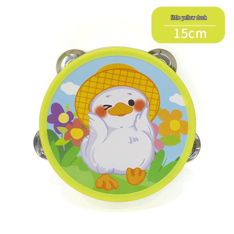 Wooden Tambourine for Early Childhood Music and Dance