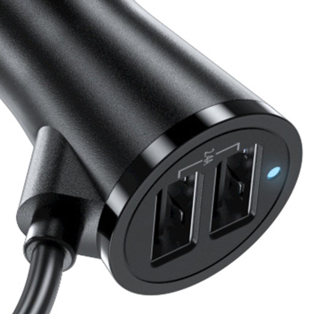 Ładowarka Samochodowa QC3.0 Szybkie Ładowanie 4USB Lampka Wskaźnikowa Adapter Ładowarki do Zapalniczki Samochodowej dla 12V?24V