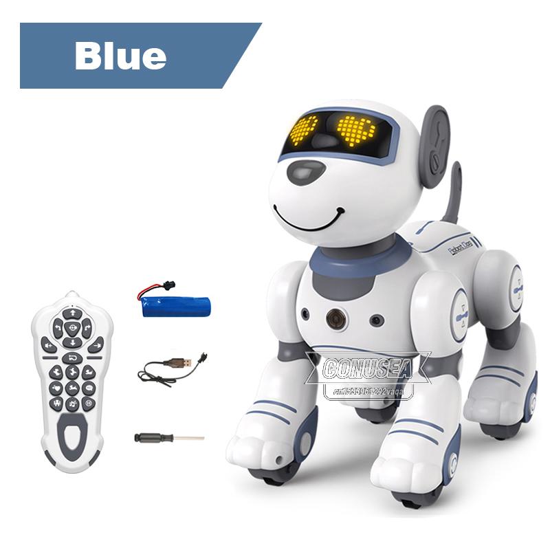 Kawaii Smart Robot Dog Girls Cute Puppy Pets Intelligent Programming Walking Will Call Singing Dancing Dog Toys Birthday Gifts