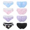 [LittleForBig] Women's Underwear [Maboroshi Galaxy] Smooth and Silky Mesh Panties, Set of 4, Size L