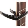 Phoenix Guitar Capo 3-Piece Set Care Fiber Cloth Safe Secure Folk Electric Acoustic Black