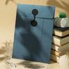 A5 Kraft Paper Vintage String Tie Envelopes Tear Resistant for Bridal Shower Invitation Card Small Gift Packaging