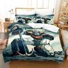 Anime Fashion Mechanical Goldorak Boys Bedroom Bedding Single Twin Full Queen King Size Aldult Duvetcover Anime Bed Sheet Set