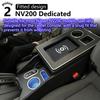 Nissan NV200 Right-Hand Drive Armrest Box: Central Console Storage with No Drill Installation