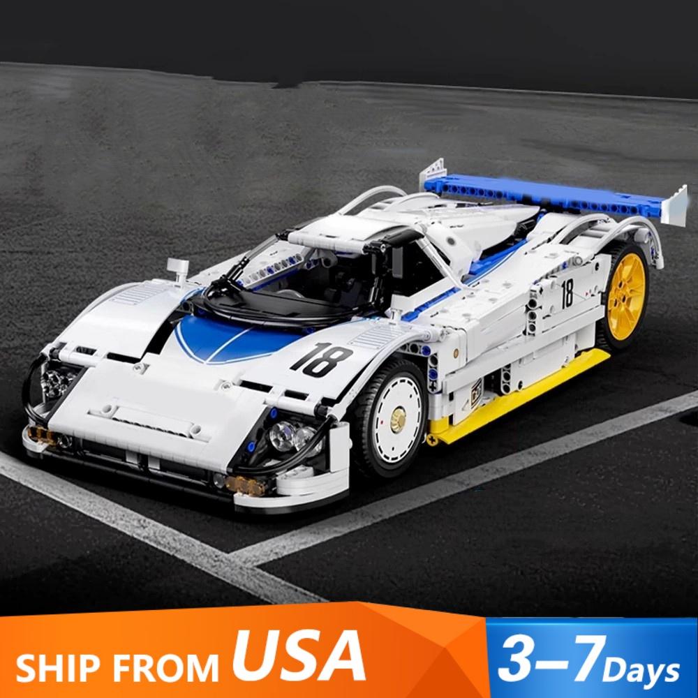 Bai Fen Bai Dolls And Toys Unisex Kids 1:10 Technical Auto 787B Endurance Racing Car Model Kit,1797Pcs Sportscar Hypercar Building Blocks Brick Puzzle Toys Kids Gift