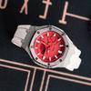 Casio Unisex Liquid Crystal/Analog Dual Display Series 48.5mm Red Watch GA-2100-4A-