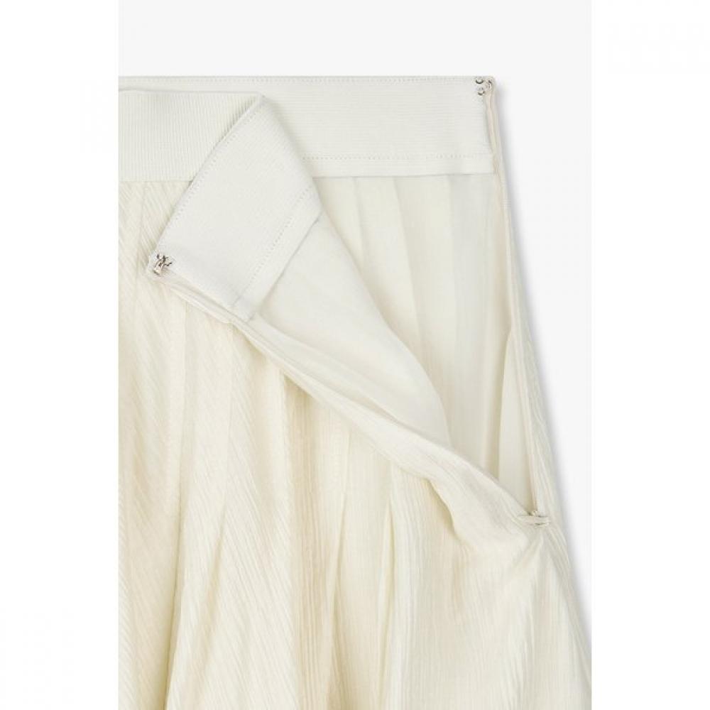 VOV Crinkle Ruffle Long Skirt  7156235004 