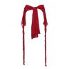 See Through Jazz Dance Scarf Streetwear Y2K Belt Jeans Pants Decor Waistband