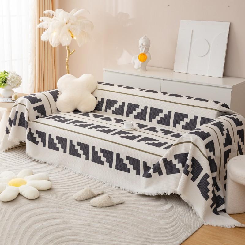 Winter Sofa Cover Pet Dog Kids Mat Non-slip Couch Slipcover Protector Cover Universal Sofa Towel for Living Room Decor