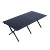 Ultralight Portable Aluminum Folding Table with Chairs - Ideal for Camping, Barbecue, Travel, Night Markets