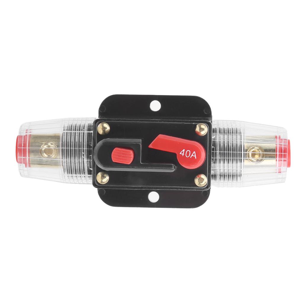 Selbstrückstellender Stromschutzschalter Schalter Audio-Verstärker Überlastschutz Sicherungshalter mit Manuell