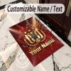 Crystal Velvet Rug Anderlecht FC Print Custom Name Text Floor Mat Home Decor