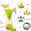 2/5/10 PCS Portable Funnels Foldable Mini Silicone Collapsible Funnel Folding Oil Pot Funnel Kitchen Tool Liquid Dispensing